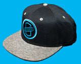 Hat Black/Grey Flat Bill