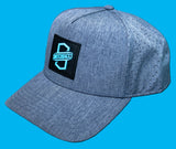 Hat Grey Square Logo