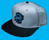 Hat Grey/Black Flat Bill