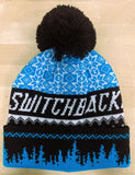 Beanie Cyan/Black Snow