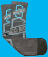 Socks Black Full Logo